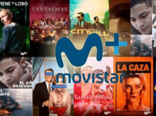 Cartel de estrenos de Movistar +.