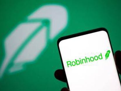Aplicación de Robinhood.