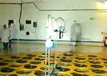 El reactor de la planta de Yongbyon, en una imagen tomada en 1992 por la Agencia Internacional de la Energía Atómica.