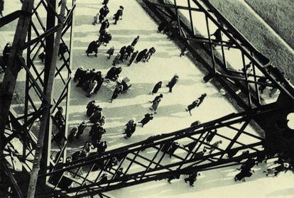 'Champ de Mars from the Eiffel Tower', 1931.