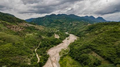 Vista del río Torjá que cruza el corredor seco centroamericano. 