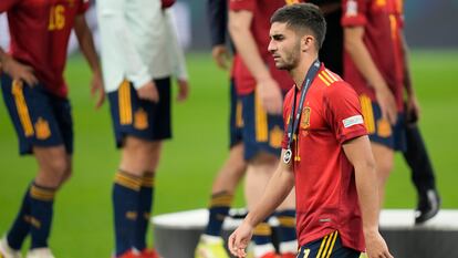 Ferran Torres tras la final de la Liga de Naciones contra Francia