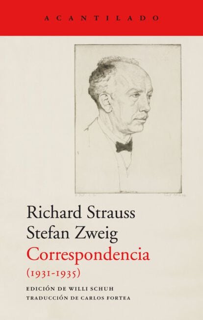 Portada de 'Correspondencia (1931-1935)', de Stefan Zweig y Richard Strauss.