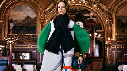 El desfile de Loewe, en la semana de la moda de París.