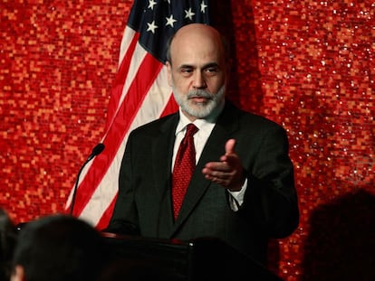 El expresidente de la Reserva Federal, Ben Bernanke, en una foto de archivo.