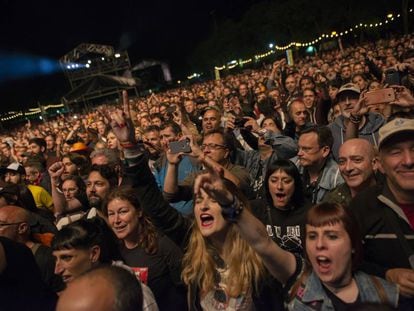 Asistentes a la pasada edición del Azkena Rock.