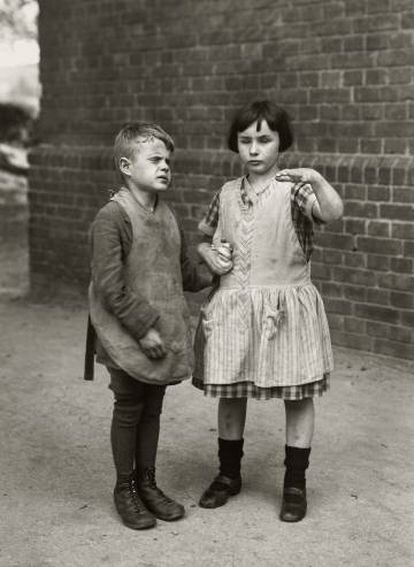 Niños nacidos ciegos (1921-1930).
