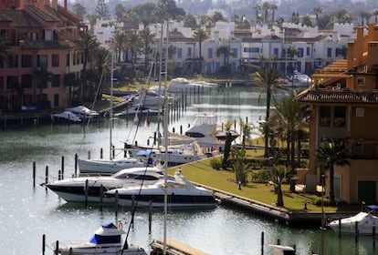 Puerto de La Marina en Sotogrande