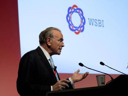 Isidro Fainé, presidente de WSBI, de la Fundación La Caixa y de CECA,, en una fotografía de archivo.