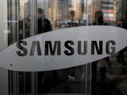 Logo de Samsung.