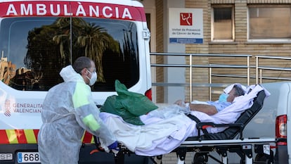 Hospital La Fe de Valencia a principios de febrero.