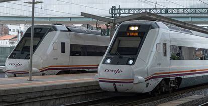 Un tren de Renfe en A Coruña, Galicia. Europa Press