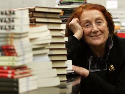 Rosa Règas en 2006, cuando era directora de la Biblioteca Nacional.