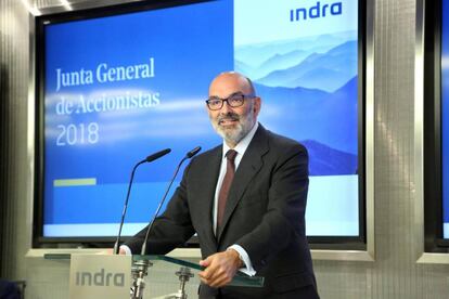 Fernando Abril-Martorell, presidente de Indra.