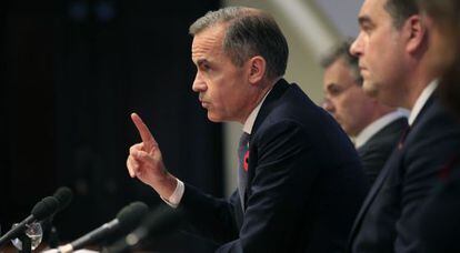 Mark Carney, gobernador del Banco de Inglaterra y presidente del Consejo de Estabilidad Financiera.