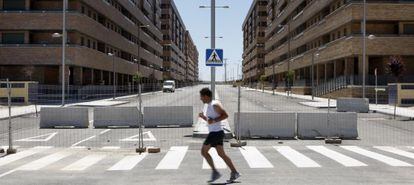 Edificios de viviendas en Sese&ntilde;a (Toledo), donde se proyectaron 13.500 casas sin haber demanda suficiente.