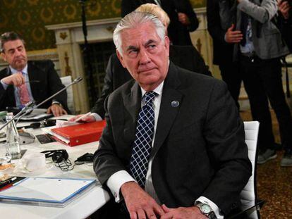 El secretario de Estado Rex Tillerson.