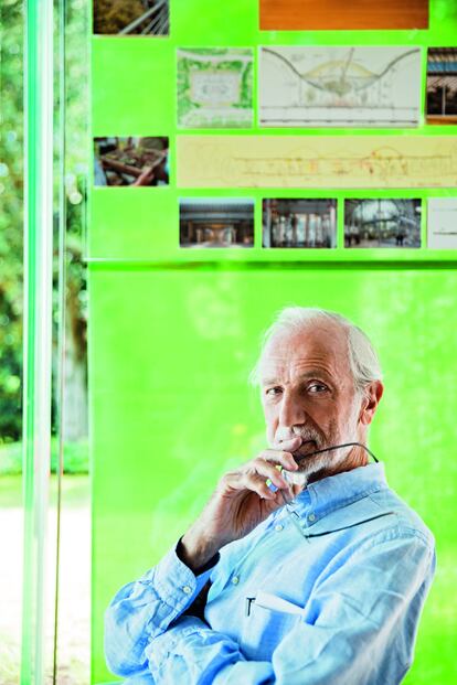 Objetivo patente en la exposición Renzo Piano: The Art of Making Buildings, la gran retrospectiva que el 15 de septiembre – justo un día después de que el arquitecto cumpla 81 años– se inaugurará en la Royal Academy of Arts londinense.