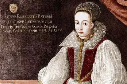 Retrato de Elizabeth Báthory conservado en el Archivo Nacional de Budapest.