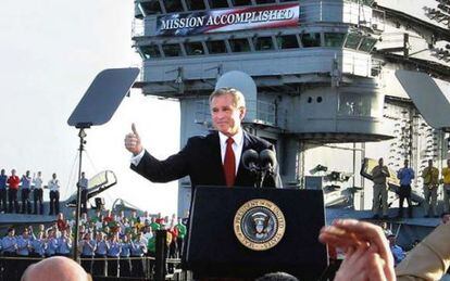 A los 40 d&iacute;as del inicio de la guerra de Irak, en 2003, Bush anunci&oacute; que la misi&oacute;n se hab&iacute;a cumplido, pero once a&ntilde;os despu&eacute;s el pa&iacute;s sigue sumido en el caos. 