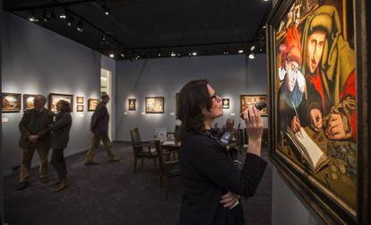 La Feria Internacional de Arte y Antig&uuml;edades (TEFAF) 2016, celebrada en Maastricht (Pa&iacute;ses Bajos).