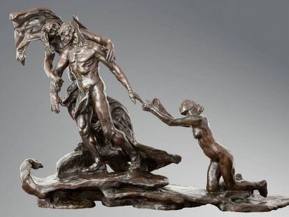 &#039;La edad madura&#039; (1902), de Camille Claudel.