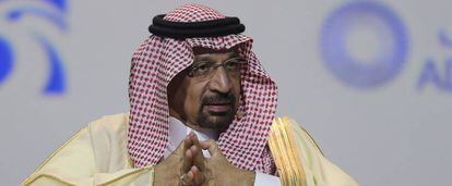 Khalid Al-Falih, ministro saud&iacute; de Energ&iacute;a y Petroleo.
