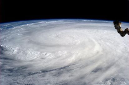 Imagen del Haiyan tomada el 9 de noviembre por la NASA.