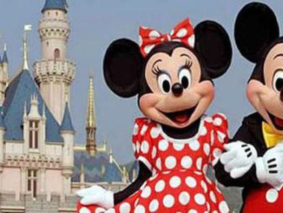 Foto promocional del 20 aniversario de Disneyland Par&iacute;s.
