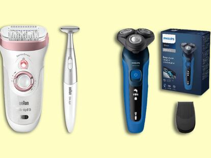 Diez dispositivos de afeitado y depilación rebajados en Amazon en los que invertir antes del verano