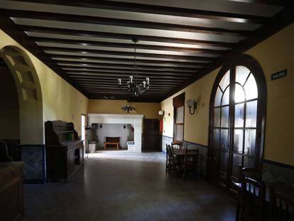 Una de las estancias de la residencia Palacio Valdés en Tres Canto.