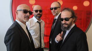 El grupo Los Enemigos esta semana en Madrid.