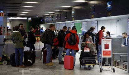 La t&eacute;rminal 1 del aeropuerto Adolfo Su&aacute;rez Madrid-Barajas de AENA