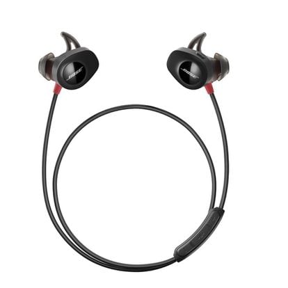 Además de ofrecer una gran calidad de audio, estos auriculares deportivos inalámbricos son compatibles con las apps más populares de fitness e integran el monitor del ritmo cardíaco PerformTek, que realiza un seguimiento del rendimiento con gran precisión y directamente desde el oído. Su micrófono/control remoto permite responder y finalizar las llamadas o pausarlas y, también, reanudar las canciones o regular el volumen. Poseen una autonomía de hasta 5 horas. PVP: 229 euros www.bose-es.com