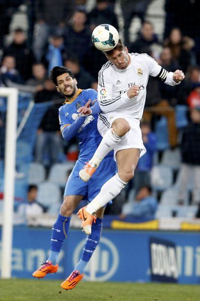 Sergio Ramos salta con lafita