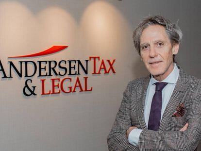 Javier Matas, senior partner de Andersen Tax&Legal, en una foto de archivo. 
