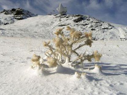 Instalaciones de esqu&iacute; de Sierra Nevada.