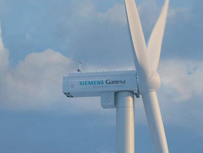 Aerogenerador de Siemens Gamesa.