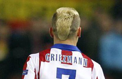 Griezmann, ayer contra el Olympiacos.