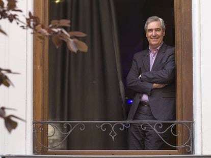 Michael Ignatieff, el pasado martes en Madrid.