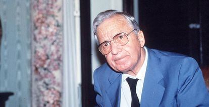 Licio Gelli, líder de la logia masónica P2, en una imagen de archivo.