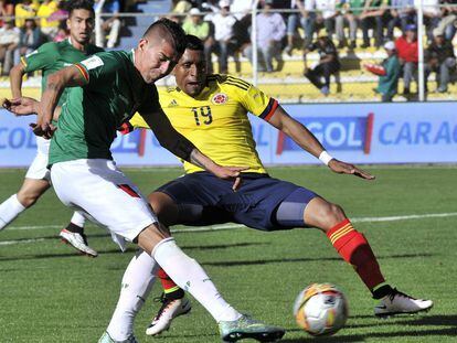 Juan Arce anot&oacute; el primer gol para Bolivia. 