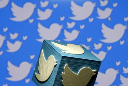 Logo de la red social Twitter.