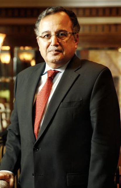Fahmi, ministro de Exteriores egipcio.