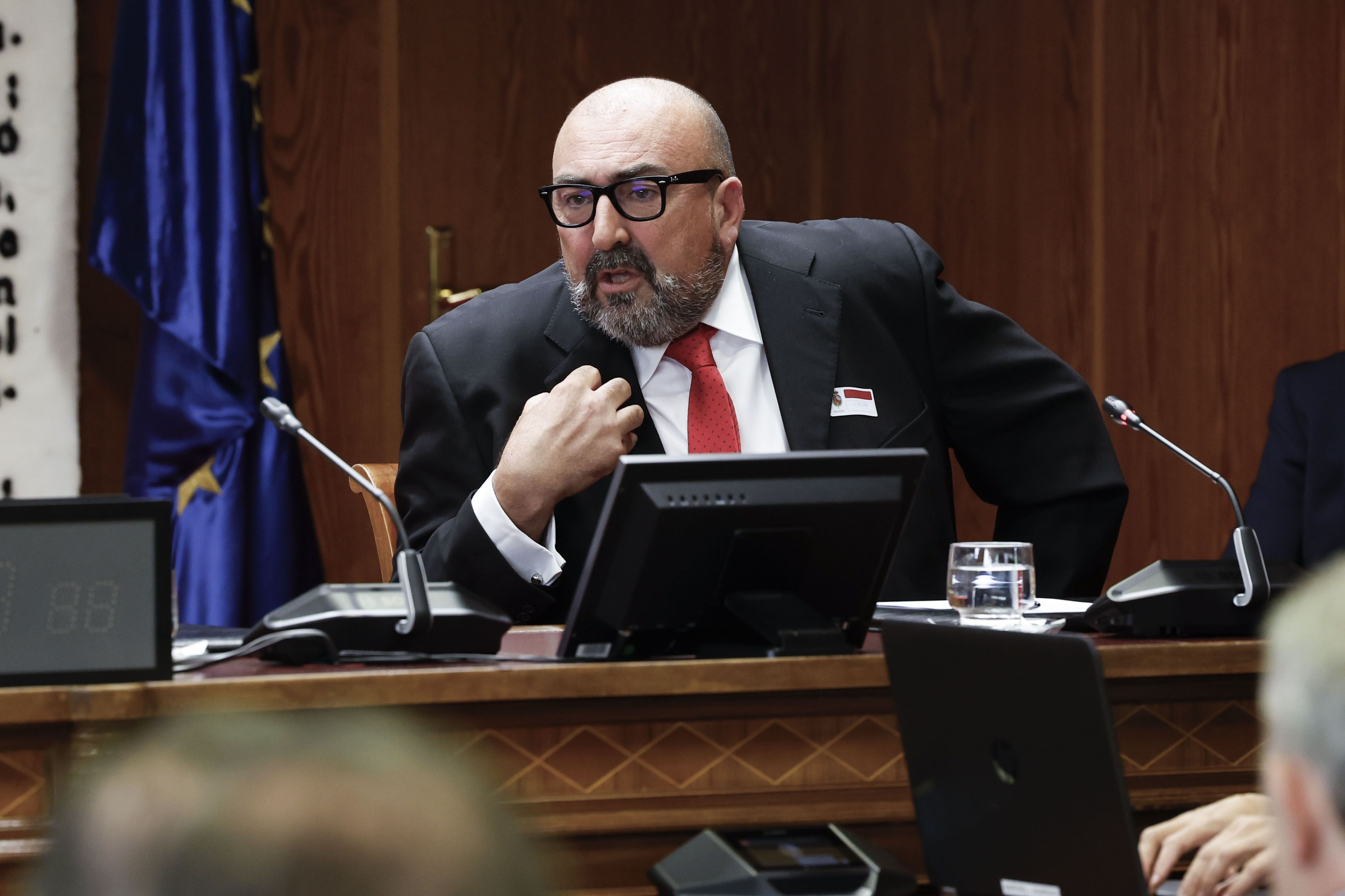 Koldo García, en la comisión del Senado, al portavoz del PP: “Cree el ladrón que todos son de su condición”