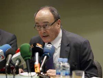 El governador del Banc d'Espanya, Luis María Linde.