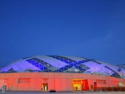El Lusail Sport Arena, en Doha, sede de la final del Mundial.