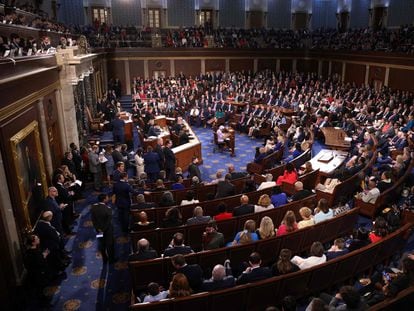 La Cámara de Representantes en su primer día de la nueva legislatura