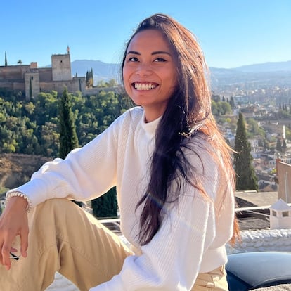 Neshann Lacuesta, irlandesa nacida en Filipinas, es profesora de español en Málaga. / FOTOGRAFÃA CEDIDA