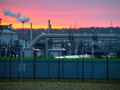 Planta de procesamiento de gas natural ruso en Lubmin (Alemania).